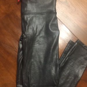 Spanx faux leather leggings